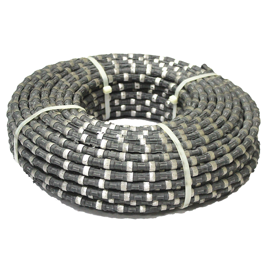 Flexible 11.5mm Diamond Wire Saw For Granite Stone Quarrying