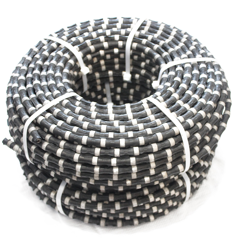 Diamond Stone Abrasive Wire Cutting Rope Saw Parts Segment Manufacturer for Cutting